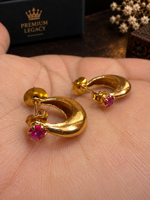 Gold-Plated Bali for Men | Ayudh Jewellers